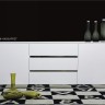 AC636-180 White Lacquer Buffet