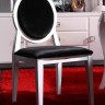 Armani White Lacquer Dining Chair