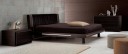 Matrix Ebony – Bed with Nightstands and Dresser – Made in Italy