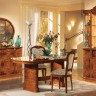 Flora Walnut Traditional Dining Set