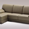 Geneve Italian Leather Sectional Sofa
