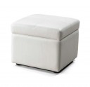 Model:1091 – Ottoman with storage in Black or White
