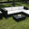 2903L Outdoor Sectional Sofa With Back Cushion