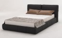 B88 Black Full Leather Bed