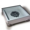 Emma – Blue Lacquer Modern Coffee Table
